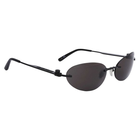 Balenciaga BB0179S Black/Grey Sunglasses as seen on Hailey Bieber - Picture 4 of 13